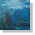 Unendliche Tiefe, Acryl auf Leinen 80x80 cm