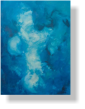 Irrlichter 2, Acryl auf Leinen 60x80 cm