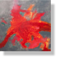 Lava, Acryl auf Leinwand 80x80cm