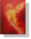 Angel, Acryl auf Leinen 60x80 cm